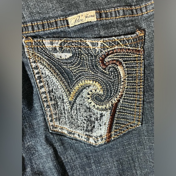 Paco Jeans JEANS WITH ATTITUDE Womens Junior 13 Y2K Jeans Embroidered - Picture 4 of 6